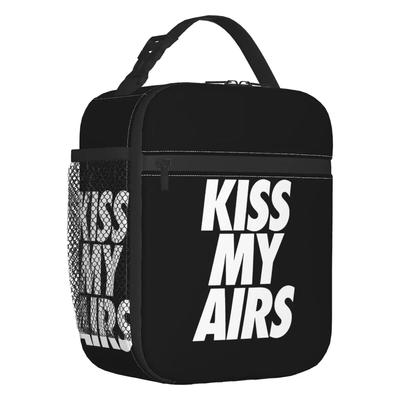 Индивидуальная сумка для обеда KISS My Airs для мужчин и женщин, термоизолированный ланч-бокс для школьников