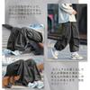 HMT Corduroy Cargo Oversized Wide Leg Relaxed Gaucho Sports Outdoor Pants with Drawstring and Elastic Popular Solid Colors for and Winter Dark Men's