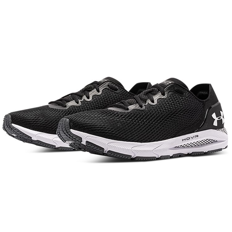 Under Armour Sonic 4 Comfortable Low-Top Casual Running Shoes Unisex Sneakers Black 3025206-001