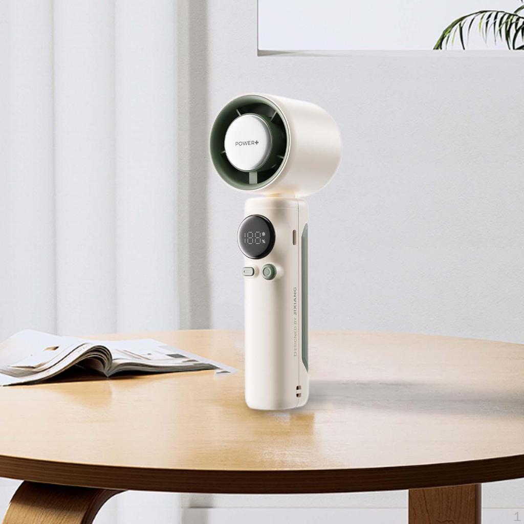 Compact And Stylish Digitally Controlled Silent Desk Fan for Optimal Cooling