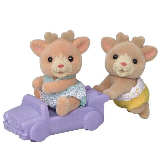 Sylvanian Families 5693 Reindeer Twins Figure Set