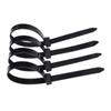 500/1000PCS Self-locking Plastic Nylon Tie Black Zip Wraps Strap Nylon Cable Tie Set Fastening Ring Loop Wire Wrap