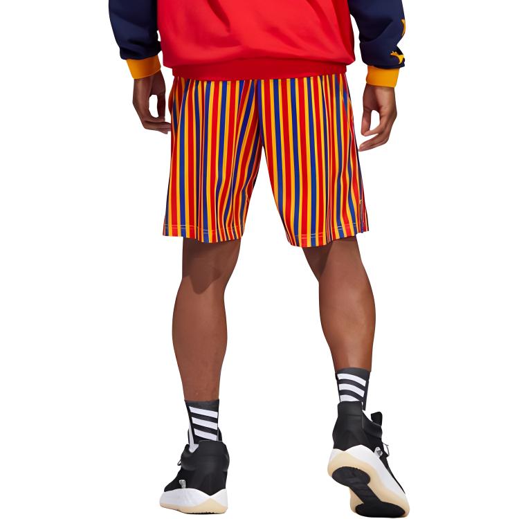 adidas X Eric Emanuel McDonalds All American Game Shorts Желтый/спортивный желтый Мужская уличная одежда HB0737