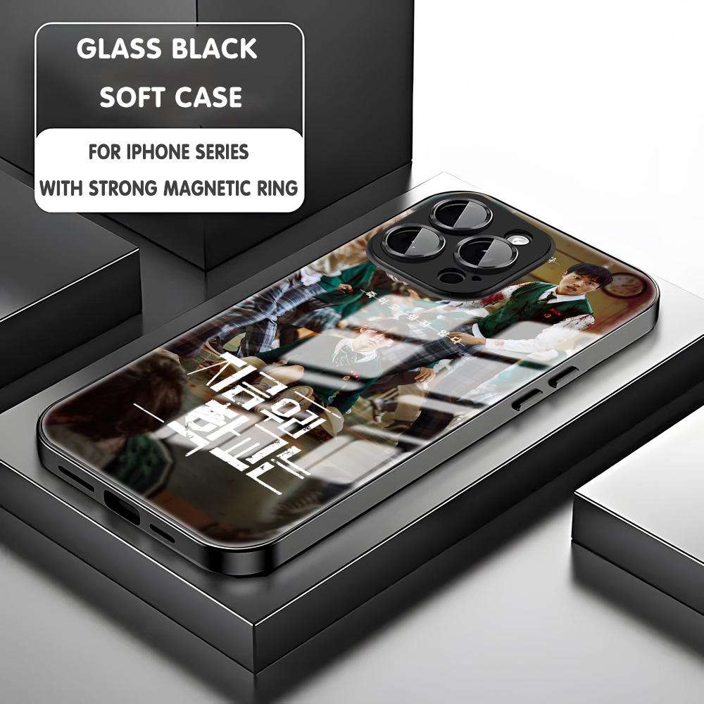 All of Us Are Dead Phone Case For iPhone17 16 15 14 13 12 11 X XR XS 8 Plus Mini Pro Max Glass Magnetic Case