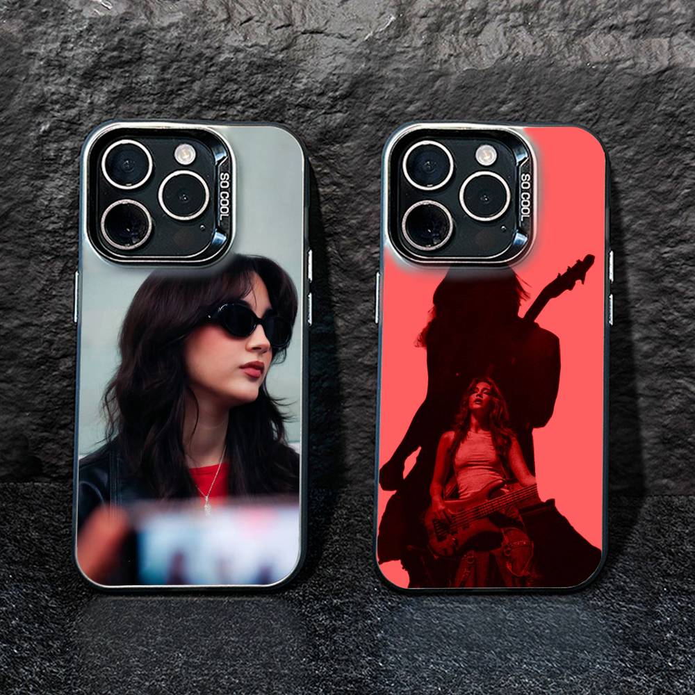 T-The Band W-Warning Phone Case For iPhone 17,16,15,14,13,12,Pro MAX Black Matte Shockproof Cover