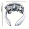 1 Piece Multi-Function Neck Massager, Heated Shoulder and Cervical Massager, 4 Vibration Modes, 15 Intensity Levels, 6 Adjustable Massage Modes