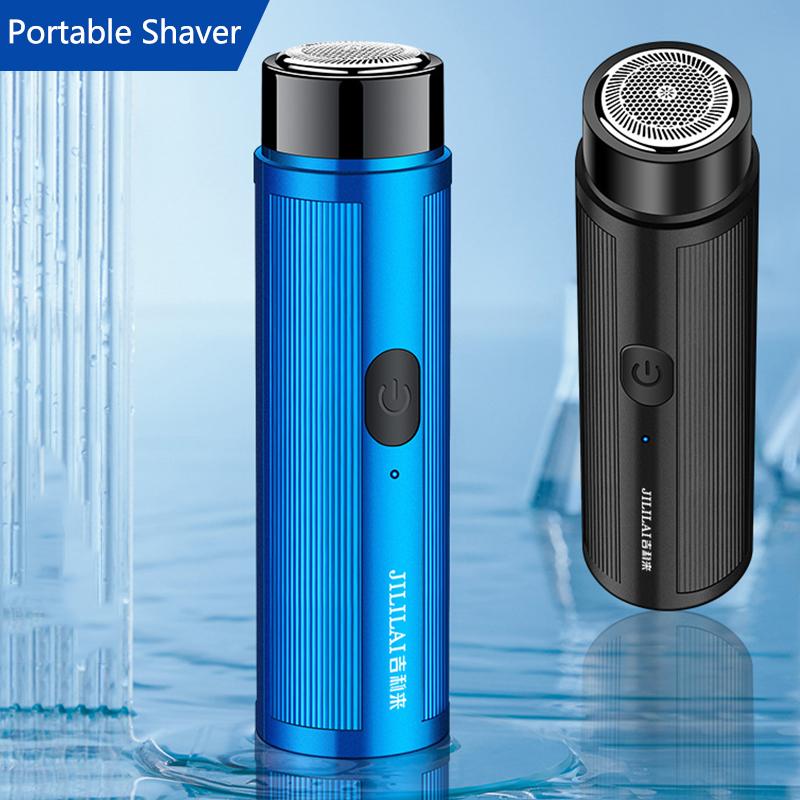 Mini Usb Electric Shaver Razor Portable Rotary Cutter Head Beard Stubble Trimmer