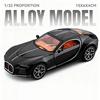 1:Модель спортивного автомобиля Atlantic Bolide в масштабе 32, игрушка, открывающиеся двери, звук, свет, инерционный механизм, коллекционные ornaments гоночных автомобилей из сплава