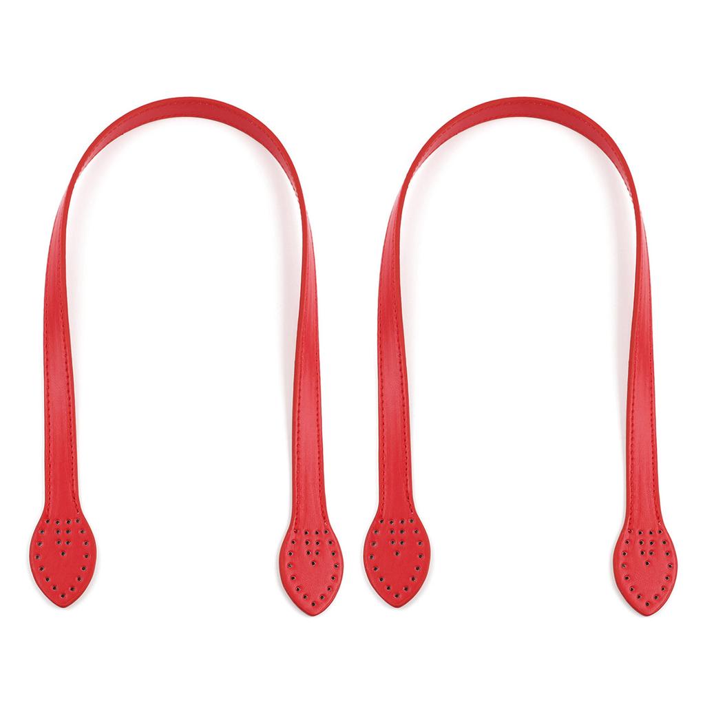 1 пара 23 дюйма ремень для наплечной сумки ручка для сумки-тоут однотонный ремень из искусственной кожи замена DIY кошелек ручная работа аксессуар для сумки