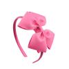 New Fashion Layered Hairbands Solid Grosgrain Ribbon Bows Headband Handmade Boutique Hairhoop Hair Accessories For Women Girls