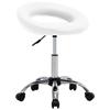 VidaXL Rolling Work Chair Office Seat Work Stool Beauty Salon Massage Salon Hairdressing Ergonomic 323663