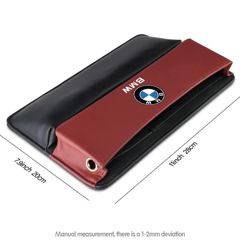 1pc Car Center Console Storage Box Storage Bag For BMW M E46 E90 E60 Serie 1 F11 G30 E30 Performance Auto Interior Accessories