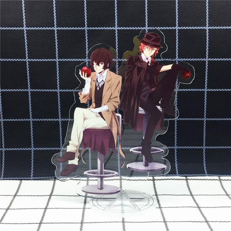 Bungou Stray Dogs Atsushi Nakajima Dazai Chuya Ryunosuke акриловая фигурка на подставке, украшение для рабочего стола, коллекция, модель игрушки, подарки