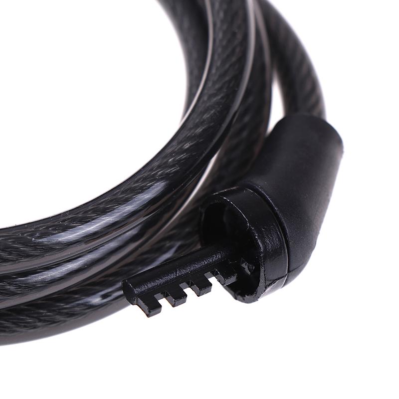 Безопасность на велосипеде, 4-значный пароль, велосипедный трос, замок цепи