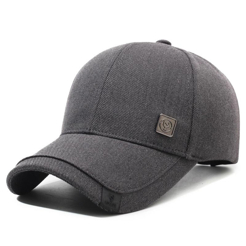 Spring Autumn Cap Men's Middle-Aged and Elderly Iron Standard Baseball Cap Peaked Cap Outdoor Sun Hat