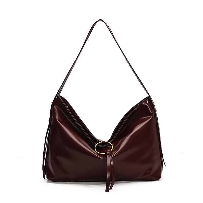 Fashion Bag Women's New Trendy High-end Commuter Tote Bag Versatile Shoulder Bag Niche Design Armpit Crossbody Bag