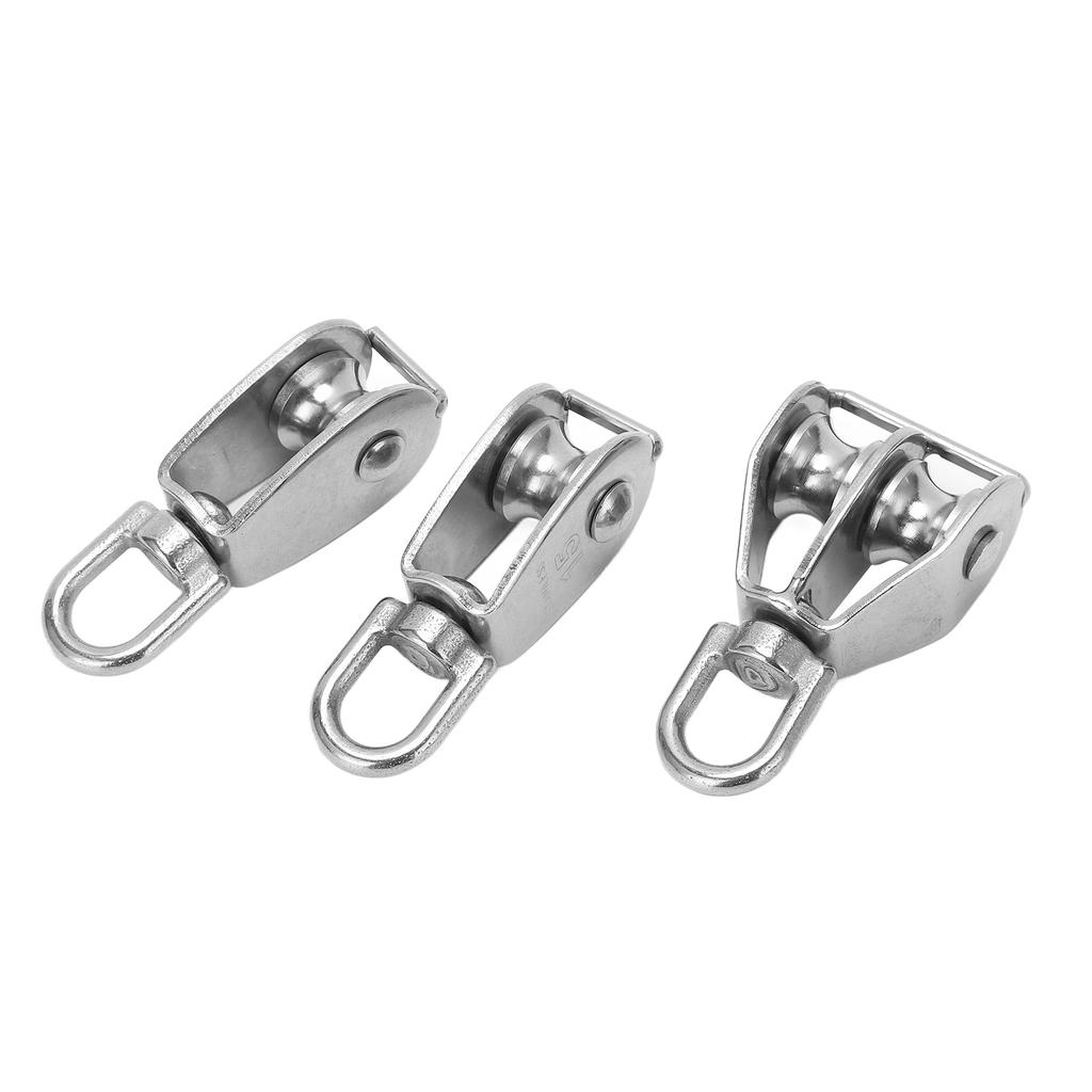 M15 Блок шкивов из нержавеющей стали Тяговое колесо Тяговое колесо Тяговое колесо Одно- и двухколесное поворотное устройство