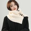 Fashion Warm Windproof Knitted Fake Collar Scarf Neck Warmer Turtleneck