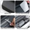 4Pcs Car Door Edge Sill Protector Anti-scratch Sticker Universal Carbon Fiber for Car Front Rear Doors Exterior Protection Decal