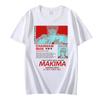 Chainsaw Man MAKIMA Japanese Anime T Shirt Men/Women Manga Graphic Tees Tops  Funny Cartoon T-shirt Unisex Hip Hop T-shirts Male