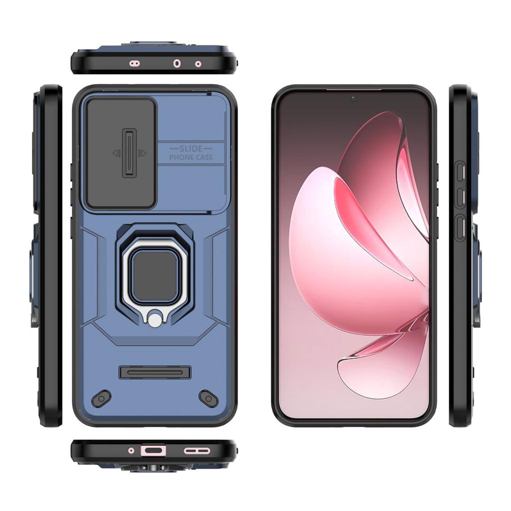 Oppo Reno 11F Phone Case,Military-Grade Magnetic Kickstand Phone Case Cover for Oppo Reno 11F