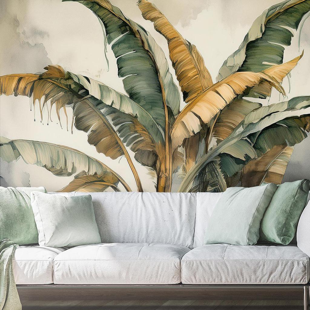 Wallpaper Exotic leaves