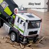 Large Alloy Cement Mixer Truck Toy for Children - Dischargeable Tank Construction Vehicle for Boys