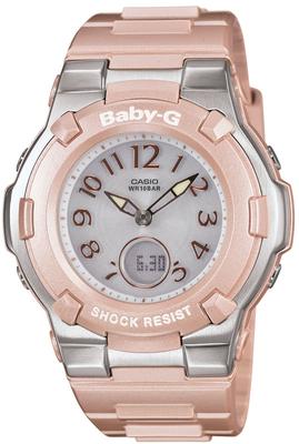 [Casio] Часы Babygie [Отечественный оригинальный продукт] Радиоприемник на солнечной батарее BGA-1100-4BJF женские розовые