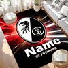 Custom Name Personalized SC Freiburg Print Carpet, Versatile Home Decor Rug, for Playroom, Apartment, Balcony, Entryway, Hallway Gift