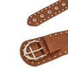 PU Leather Women's Waist Belt Vintage Dress Jeans Waistband Rivet Leather Belt  Waist Decoration