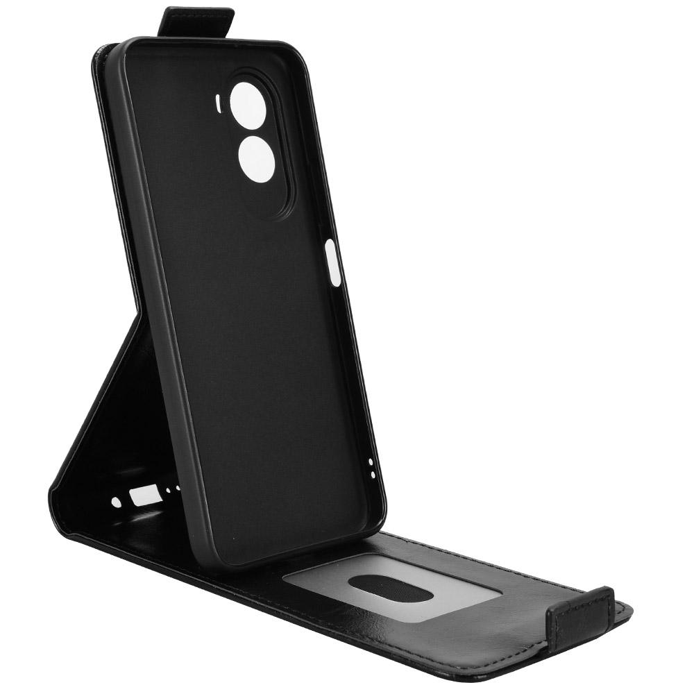 For Xiaomi Poco M7 4G (169mm)/Poco M7 Plus 5G Stand Case Magnetic Clasp Vertical Flip Leather Phone Cover with Card Holder