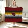 Arizona Cardinals Print Flannel Blanket High Quality Warm Comfortable Cover for All Seasons Perfect for Gifts Home Decor