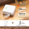 Портативный Bluetooth-принтер этикеток 2P80: Ручные, Самоклеящиеся, Прозрачные Наклейки