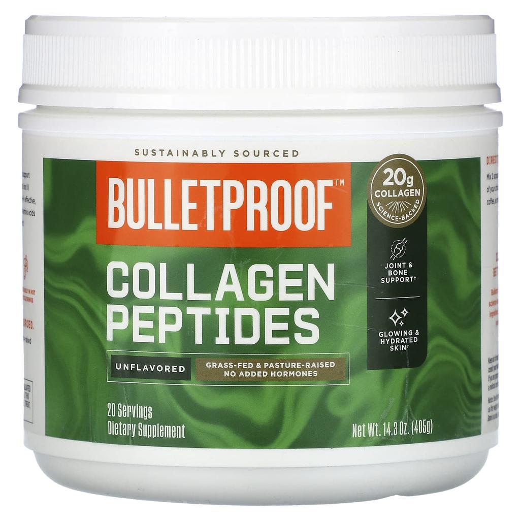 BulletProof Collagen Peptides, Unflavored, 14.3 Oz (405 G)