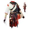 Game Genshin Impact Cosplay Costumes Kaedehara Kazuha Cosplay Costume Uniforms Clothes Suits Outfits Wears Coats Cloaks