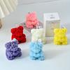 Love Rose Bear Aromatherapy Candle Cute Chinese Valentine's Day Creative Gift Aromatherapy Atmosphere Souvenir Decoration Ornaments