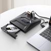 Внешний CD/DVD-привод 5-в-1 с USB 3.0 и Type-C для ноутбука, ПК и MacBook