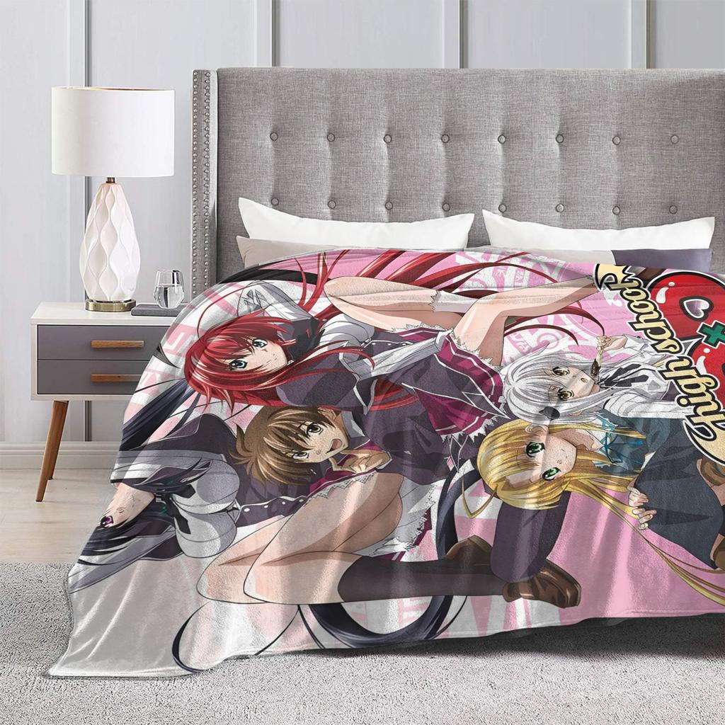 Плед для аниме High School DxD Качественный Теплый Мягкий Постельное белье Пледы Зимний Авиаперелет Путешествия Диван Кресло Кровать Новинка Покрывало