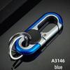 Alloy Key Hook Men's Car Keychain Stainless Steel Pendant - Creative Design for New Users