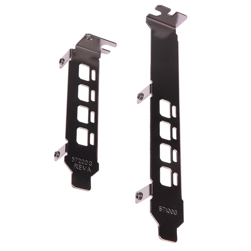 Низко/высокопрофильный адаптер-кронштейн, порт перегородки 4Dp для графической видеокарты Amd Firepro W4100 половинной высоты и полной высоты