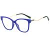 TR90 Frame Fashion Blue Light Blocking Glasses Retro Brand Designer Cat Eye Optical Eyeglasses Women Computer Eyeglasses Girls