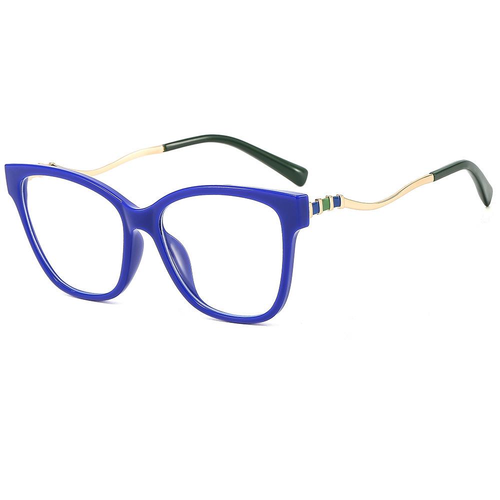 TR90 Frame Fashion Blue Light Blocking Glasses Retro Brand Designer Cat Eye Optical Eyeglasses Women Computer Eyeglasses Girls