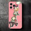 Милый Мягкий Чехол для Телефона Hunter X-Hunters для iPhone 16 16E 17 Air 15 Pro Max 14 Plus 13 Mini 11 12 7 Черный Задний Корпус