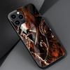 Fashion Skull Skeleton Grim Reaper Glass Phone Case for iPhone 11 12 13 Pro XR X 7 8 XS Max 6 6S Plus SE Mobile Phones Cover