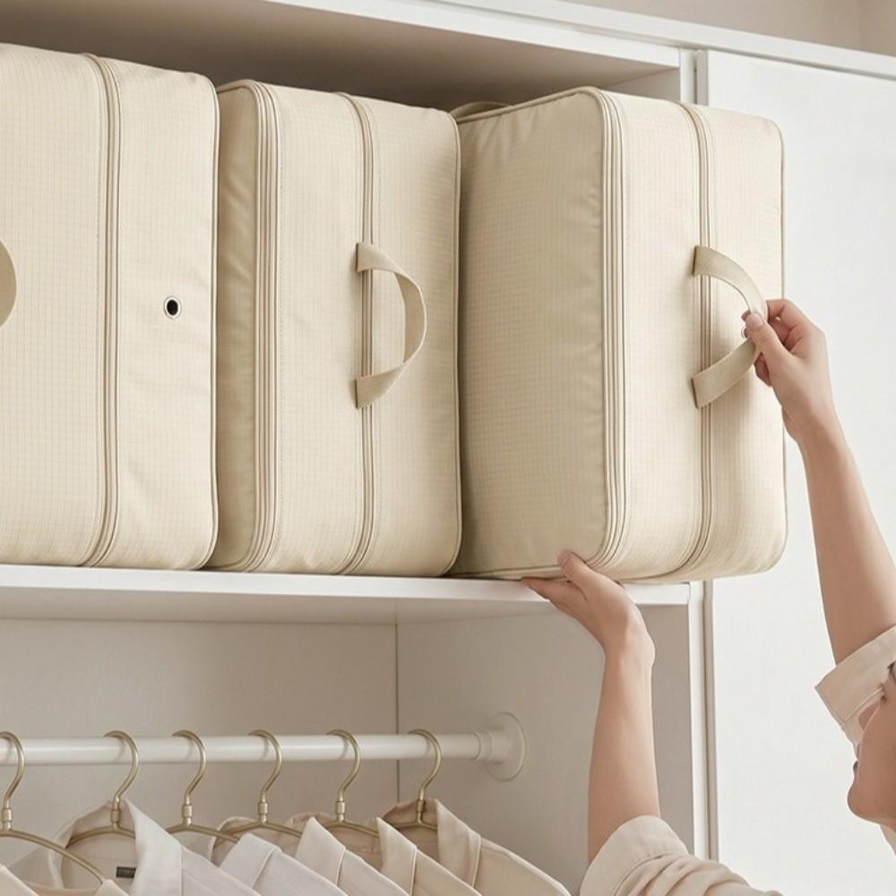 Large Capacity Compression Clothes Storage Bag Quilt Moving Bag Sofa Cushions Storage