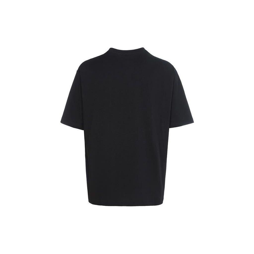 Jordan Футболка с короткими рукавами и круглым вырезом Pure Color Patch, мужские топы, черные DZ7314-010