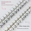 Rhinestone Link Chain Craft Jewelry Necklaces Cup Chains Colorful Shiny Trimming Sewing Supplies Accessories Decorations
