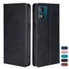 Motorola E22S E32S E13 E22i E22 E40 E30 E20 uchun Himoya Magnit Mobil Telefon G'ilofi Qopqoqli Stendli Teri Buklanadigan G'ilof Funda