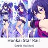 Dakimakura Honkai Star Rail Seele Vollerei  Pillow Case Anime Cosplay Hugging Body Accessories Gifts