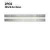 Сменные лезвия для рубанка Размер Деталь рубанка 1 комплект 261x16.5x1.5мм Подходят для сверхпрочного быстрорежущего стального лезвия рубанка